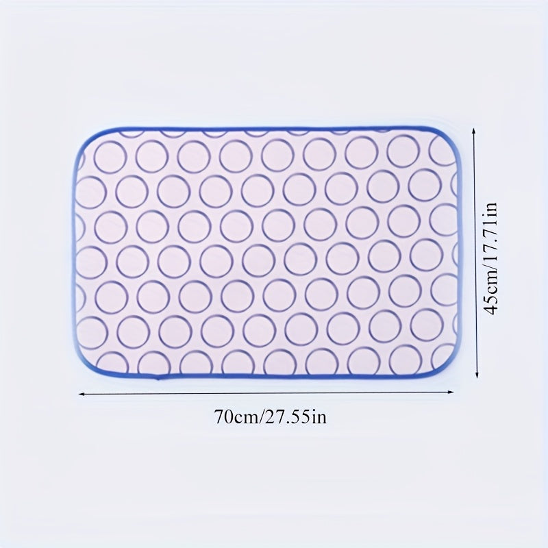 Get the 1pc Portable Ironing Mat - Foldable and Portable Travel Ironing Pad with Heat Resistant Design, Waterproof, Non-Slip, and Odorless