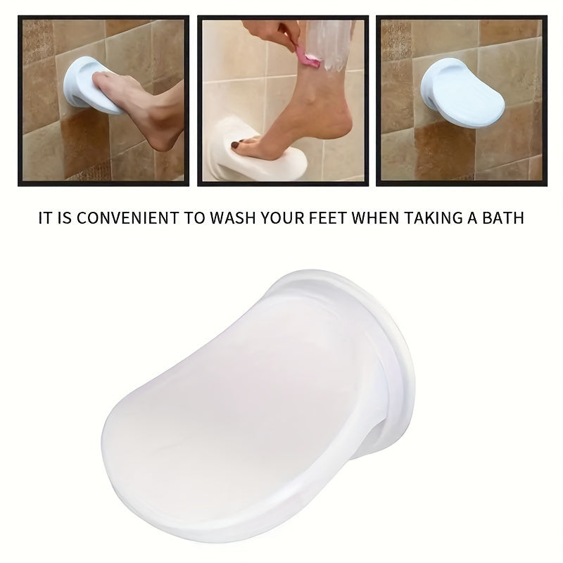 Removable suction cup foot pedal for easy cleaning in the shower, ideal for home use or wholesale purchase.