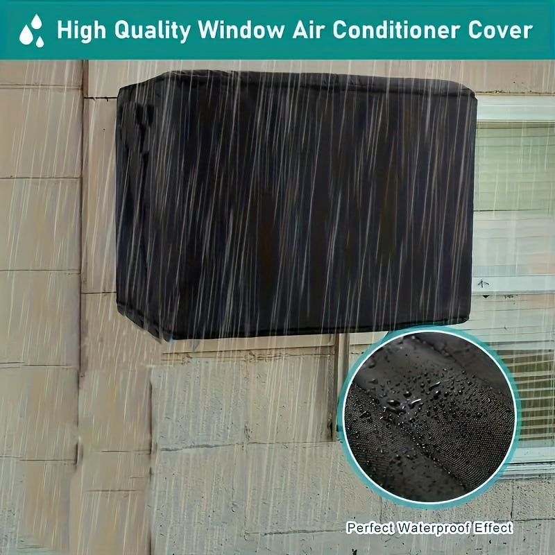 Protect your window air conditioner with the DuraGuard Waterproof Cover. Made of heavy-duty 600D plastic, this cover is UV, snow, and wind resistant. Featuring a breathable mesh for ventilation, it is easy to install and provides outdoor protection for