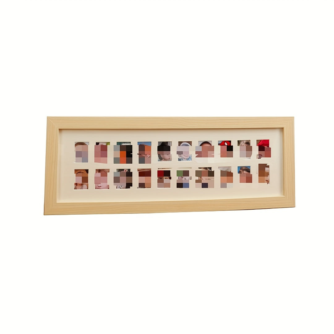 A single piece of simple ID photo campus time growth record in a picture frame to commemorate the passage of time, capturing the moment of registration in an inch picture frame.