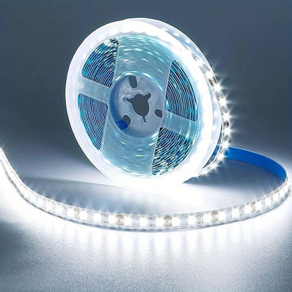 12V High Brightness SMD 2835 LED Light Strip - 5m, 120 LEDs/Meter, Flexible Decorative Light Strip for Bedroom, Kitchen, Party. Available in Cold White, Warm White, Natural White.