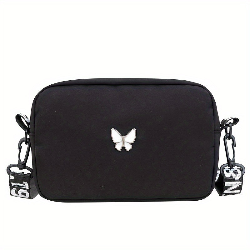 Versatile crossbody mini bag made of nylon, perfect for casual commuting.