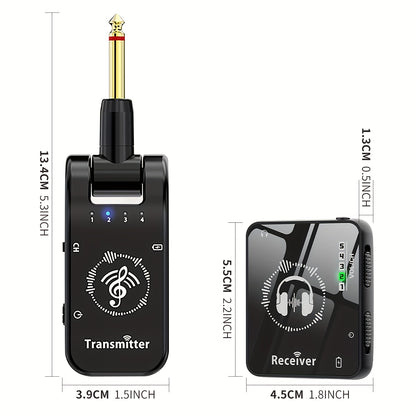 2.4GHz Wireless Audio Relay System with Auto-Pairing - High-Fidelity In-Ear Monitoring for Studio, Band Rehearsals & Live Performances