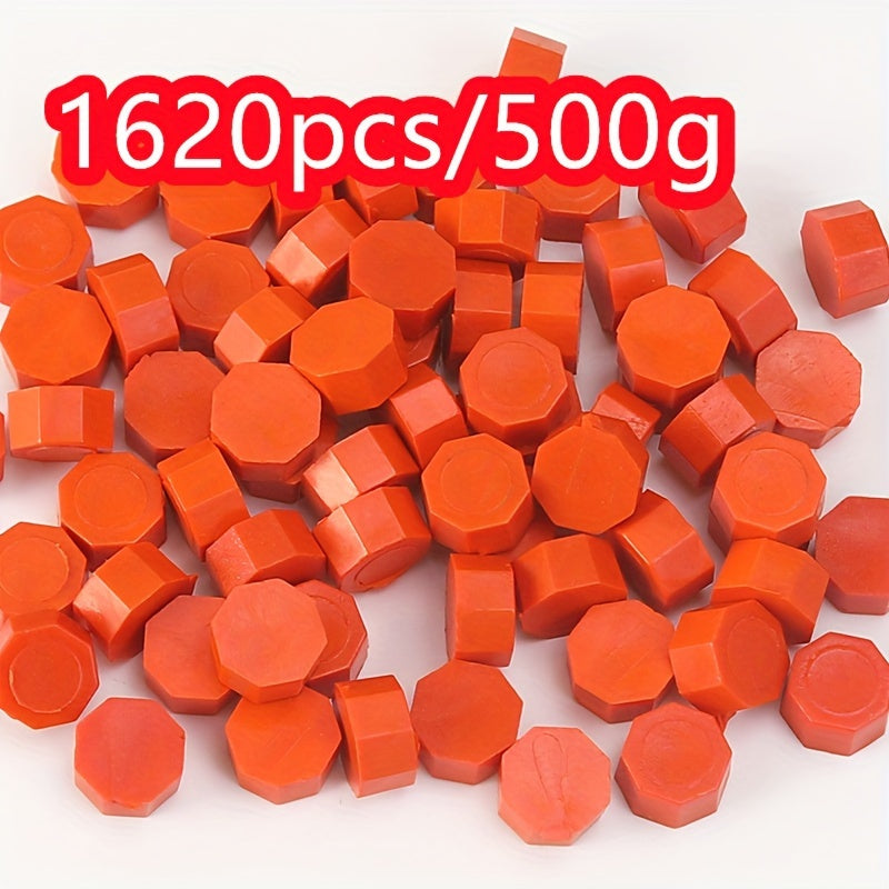 1620pcs/500g Octagonal wax particles for envelope special mud DIY gift box sealing wax retro bulk sealing wax particle