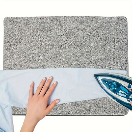 One piece of Wool Felt Mat perfect for Ironing, a convenient Non-Electric Ironing Board Pad, ideal for DIY Craft Sewing projects. Versatile Tabletop Ironing Mat for Clothing, Crafting, and Tailoring.