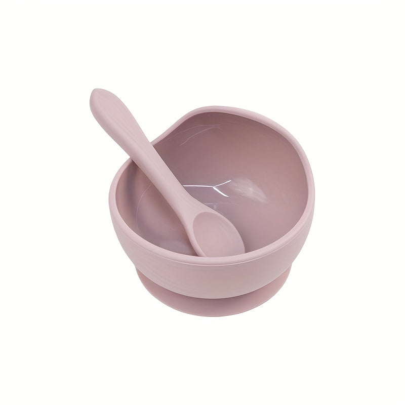 TYRY.HU offers personalized Customized Baby Bowl with Suction, featuring a 2-piece set of silicone bowl and spoon. These BPA-free self-feeding utensils are perfect for your little one. Personalized name option available.