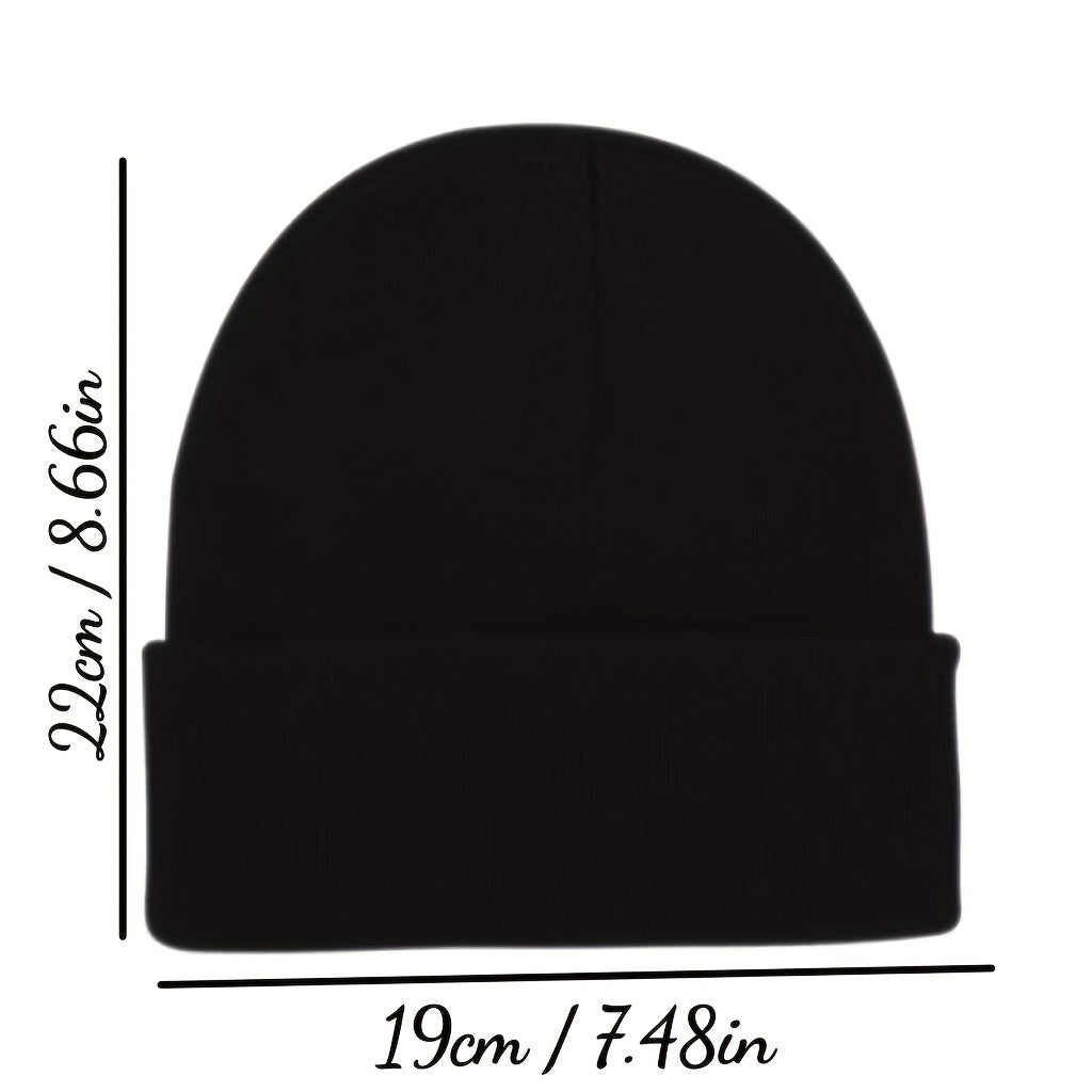 Stay stylish and cozy this winter with the trendy micro soft knit hat, perfect for both Men and Women.