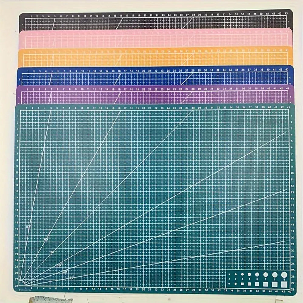 High-quality A3 rotary cutting mat, perfect for sewing and crafts, made of durable PP material.