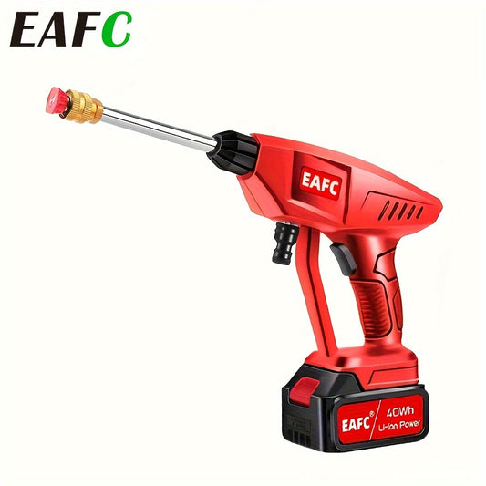 EU Plug Cordless Car Cleaning Machine with High Voltage, Multifunctional Electric Tool, 12000mAh Battery, for Car and Floor Cleaning.