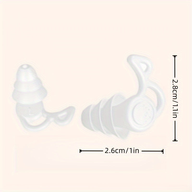 Ultra strong sound insulation and noise reduction earplugs, comfortable to wear in the ear canal. Suitable for reducing snoring in dormitories, noise during home sleep, and overall sound