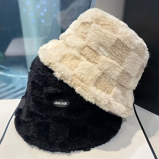 Stay warm and stylish with our packable fluffy fur unisex winter bucket hats! Perfect for casual wear, fishing, or any outdoor adventure. Available in solid colors and ideal for Valentine's gifts.