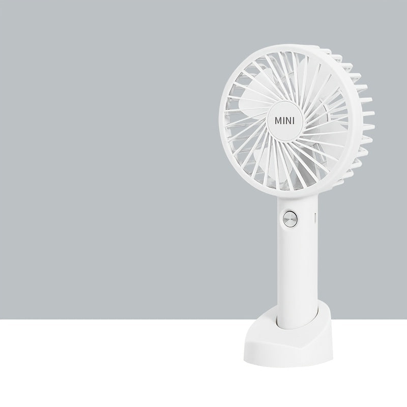 USB Rechargeable Portable Handheld Fan - Ideal for Indoor & Outdoor Use, Wearable Design with Included Power Cable