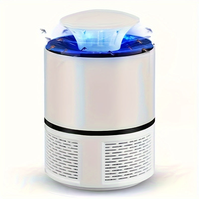 USB-powered mosquito repellent lamp: silent, automatic, indoor/outdoor use with no scent.