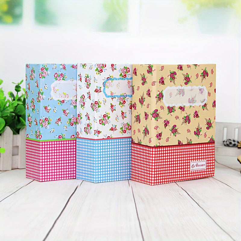 Large capacity 1pc Cute Cartoon Floral 4D Photo Album, perfect for storing family memories and milestones. Comes with 100 pockets, making it an ideal wedding or birthday gift for loved ones. Also great for Christmas or Halloween celebrations.