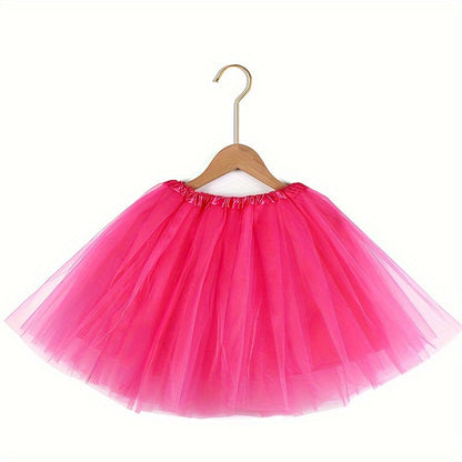 This tutu skirt is perfect for adult parties, featuring 4 layers of polyester tulle with a solid lining. It has a princess puffy ballet dance style and is non-feathered. No power supply is needed as it is a battery-free accessory.