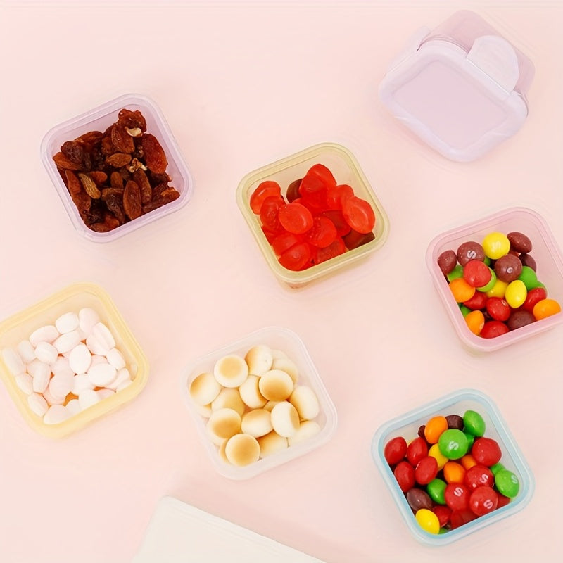 60ml Mini Food Grade Fresh-keeping Box for organizing side dish storage, seasoning dispensing, and sealing.