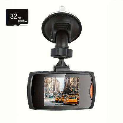 KSLMIMA HD Car Camera with IR Night Vision, Loop Recording, Wide Angle Lens, 6.1cm IPS Screen, 32G Card Option