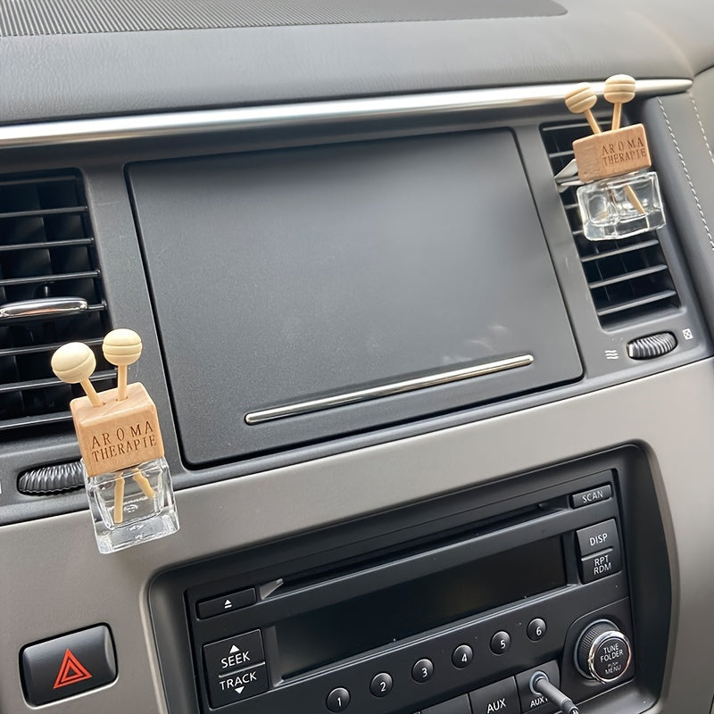 Car Air Outlet Fragrance Bottle, keeps car air fresh and lasting, simple and elegant decoration.