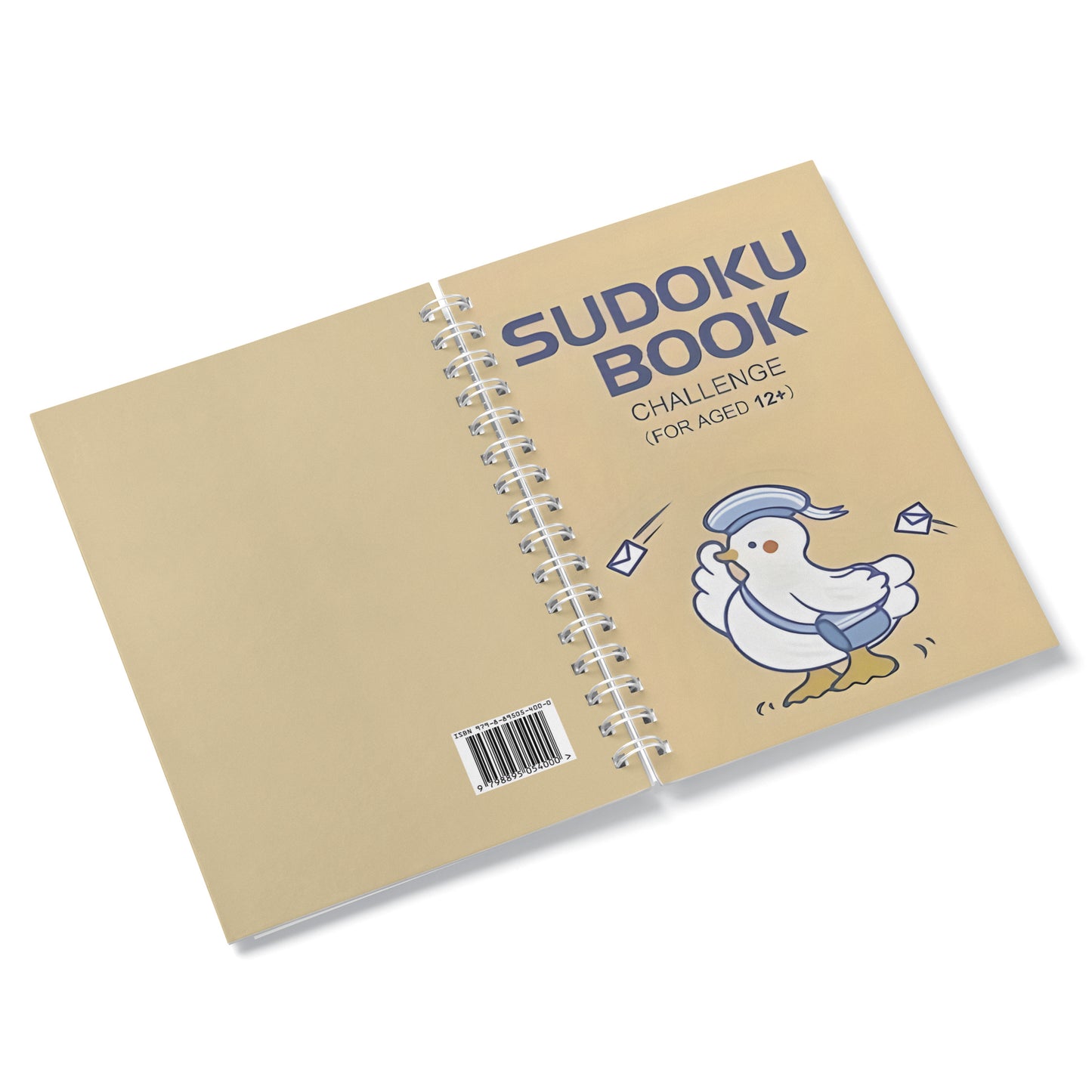 1pc ZHIDIAN INTERNATIONAL (USA) LLC Sudoku Challenge Book for Ages 12+, English Edition - Master Sudoku Puzzles to Enhance Problem-Solving & Concentration, Released on 2024-05-01