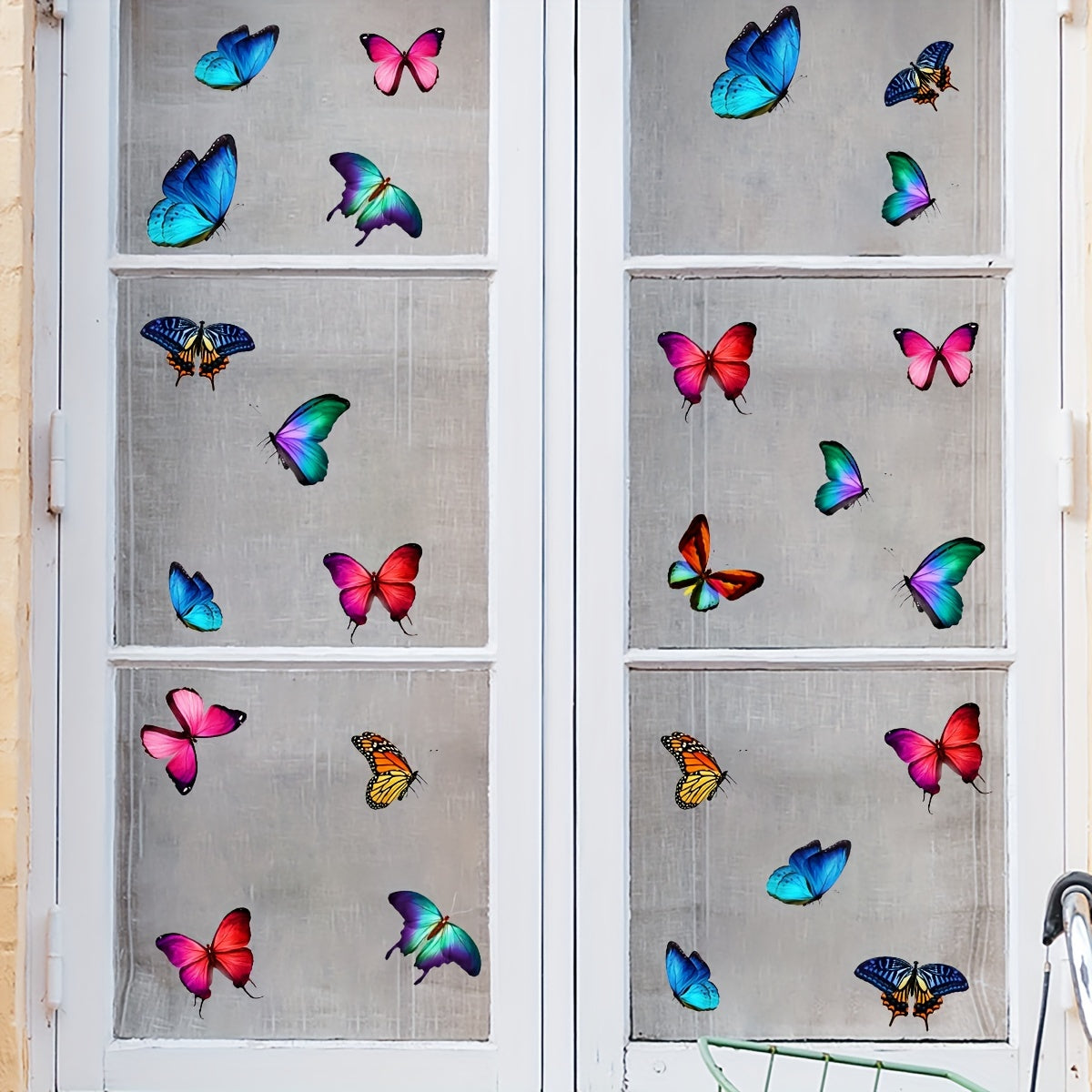 Transform your space with these elegant 1PC Butterfly DIY Glass Stickers. Made of PVC, these peel and stick decals are ideal for glass, windows, bedroom, nursery, and home decor. Add a touch of sophistication with their beautiful animal print design.