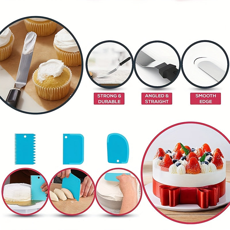 '- "Set of 100 Stainless Steel Icing Piping Nozzles, Cake Decorating Tips, and Metal Pastry Tools with Storage Case - Ideal for Baking and Cake Design