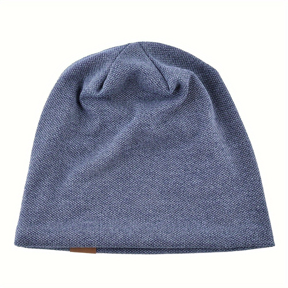 Windproof and warm beanie hat suitable for outdoor casual sports, suitable for both men and women.