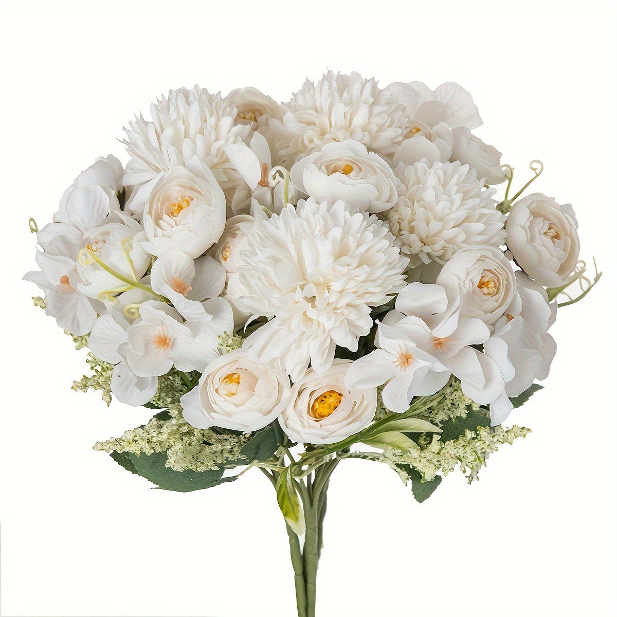 1/3pcs of simulated roses and plastic chrysanthemums for various decoration purposes such as birthday parties, home decor, vase decoration, garden display, windowsill decoration, bouquets, weddings, and bride's bouquets.