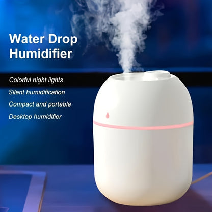 USB Home Humidifier & Aroma Diffuser: Cool Mist Air Freshener for Back to School