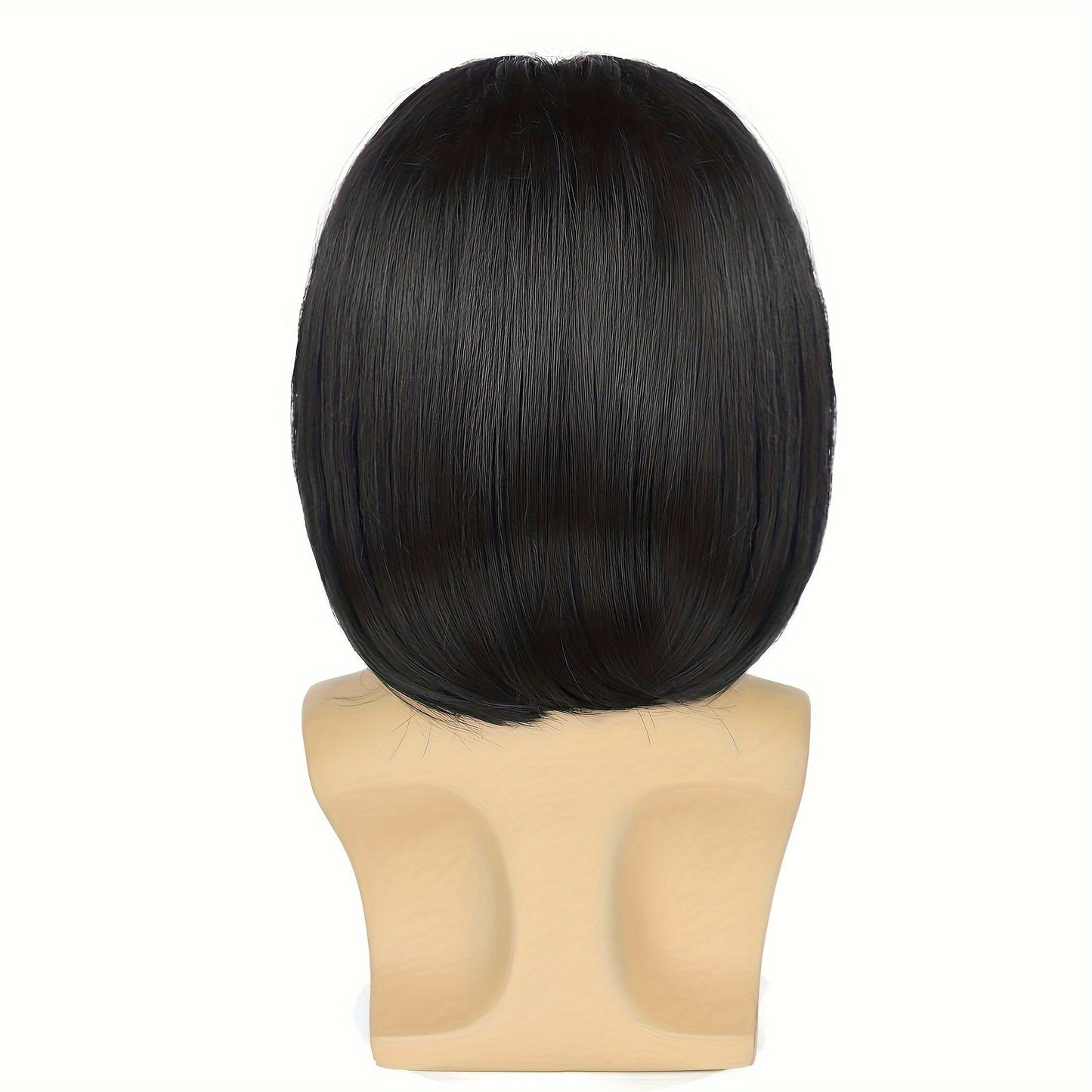 The Hair Professor presents the Severus Snape Costume Wig, a short, straight men's wig inspired by the character of Vincent V. Perfect for adults.