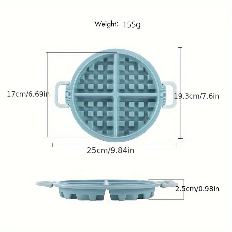 Essential Kitchen Tool: Silicone Waffle and Chocolate Mold for Easy DIY Pastries, Muffins, and Cakes