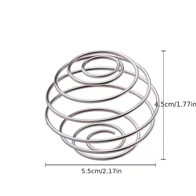 1 шт./3 шт./5 шт. шариков-пружин из нержавеющей стали для перемешивания, кухонные принадлежности, шарики для шейкера из нержавеющей стали, шарики для взбивания.