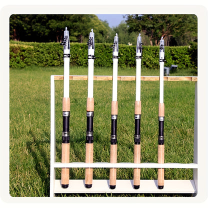 JOSBY portable fishing rod offers high performance with durable fiberglass and easy travel design. Available in lengths from 2.1m to 3.6m.