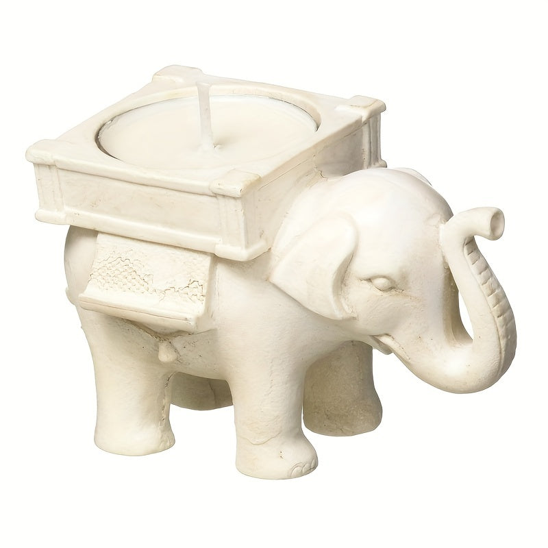 Elephant Design Tealight Candle Holder for Birthday and Home Decoration - 1 Piece