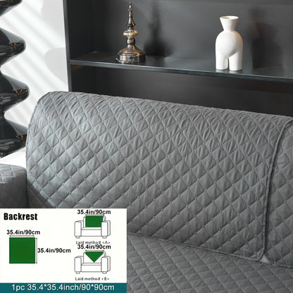 Anti-slip sofa cushion protective pad suitable for all types of sofas, machine washable.