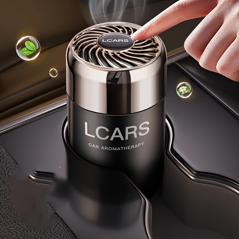 1pc LCARS Car Aromatherapy Balm - Elegant Men's Cologne Scent - Long-lasting fragrance for car, home, and office - Odor eliminator - Single pack