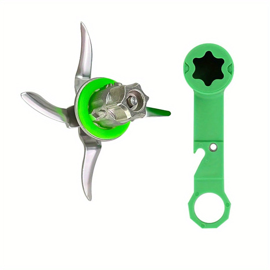 Tool for Removing Dough from Thermomix, Key for Releasing Pastry Flowers, Rotary Aid Blade Knife made of Plastic, Wrench Accessory for Replacing Blender Blade on TM5, TM6, TM21, TM31