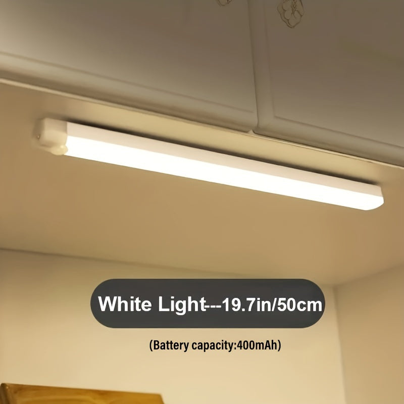 Motion sensor LED light for cabinets, corridors, and hallways.