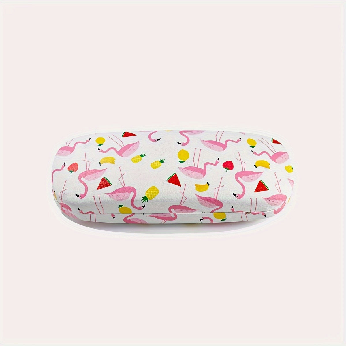 Ladies Storage Glasses Case with a trendy printed butterfly design.