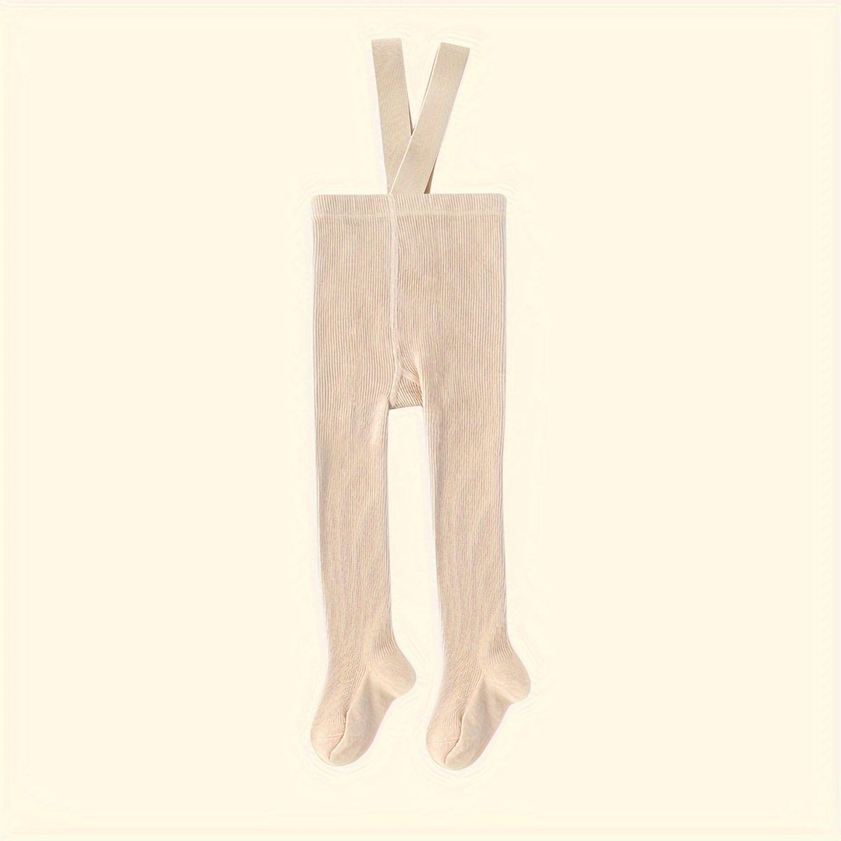 Cute and comfy solid color pantyhose with belt for baby girls, a creative gift for all seasons.