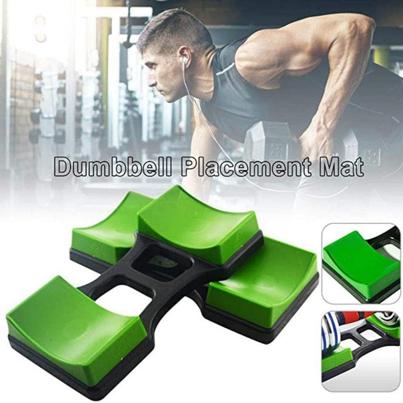 Compact Dumbbell Rack made of Durable PE, Space-Efficient Design, Floor-Friendly, No Power Required, Suitable for Home and Outdoor Workouts, Ideal for Men and Women looking for Weight Storage Solution