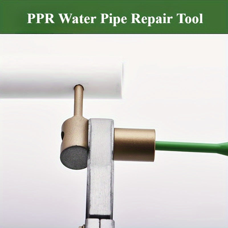 PPR Pipe Leak Repair Kit with Hot Melt Die for fast hole filling and plugging, made of durable metal.