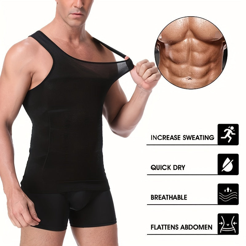 Men's Slimming and Shaping Clothes, Order One Size Up for Abdomen Slimming