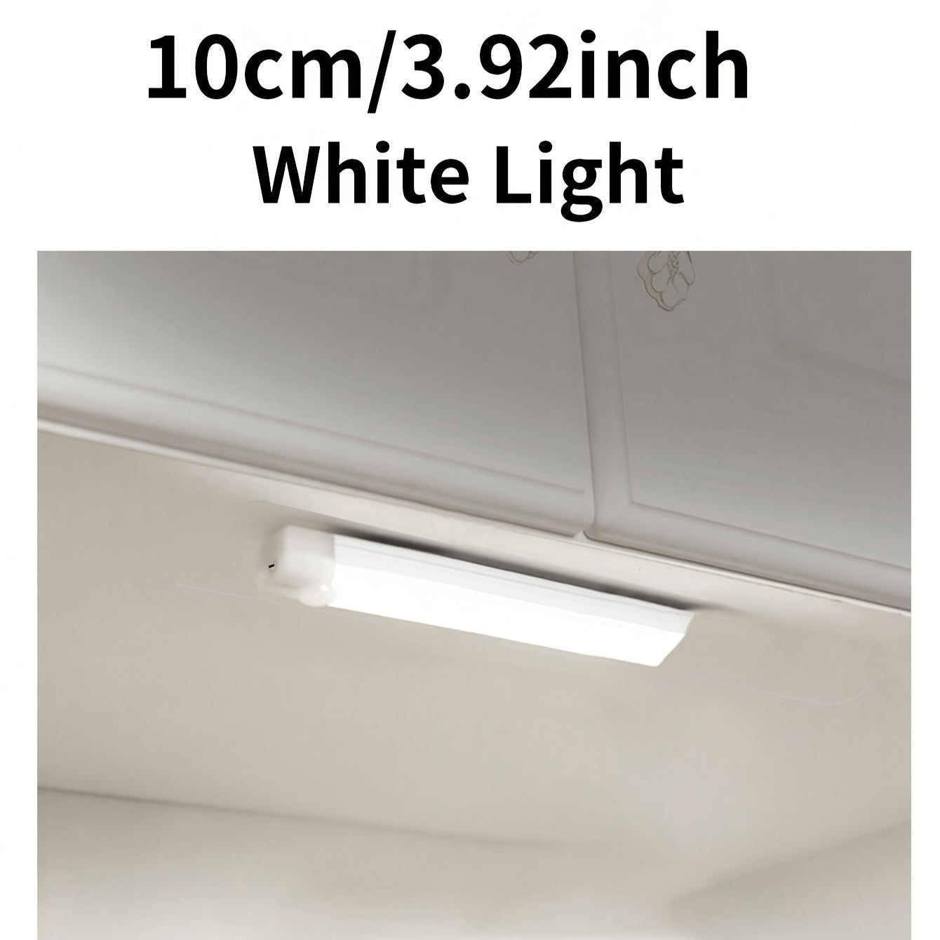 Rechargeable motion sensor light for indoor use with various mounting options and touch switch. Suitable for multiple areas such as rooms, kitchens, closets, and bathrooms. Built-in lithium