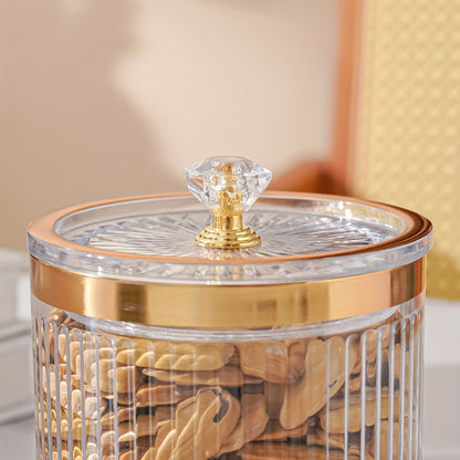 Luxury acrylic sugar jar for parties and celebrations, 7cm/3.9in tall, perfect for table decoration.