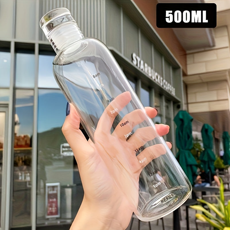 Durable PPSU water bottle with straw for men and women. BPA-free, leak-proof, and lightweight. Ideal for iced drinks. Hand wash only.