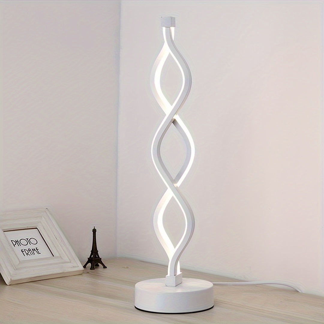 Europe and US style creative LED desk lamp for KTV, cafes, bedrooms, and nightlight decoration. Durable with USB power supply.