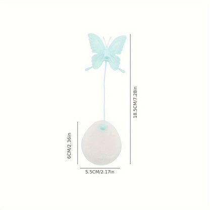 Transparent Butterfly-Shaped Silicone Tea Infuser - Reusable Loose Leaf Strainer for Home and Restaurant Use (1 piece)