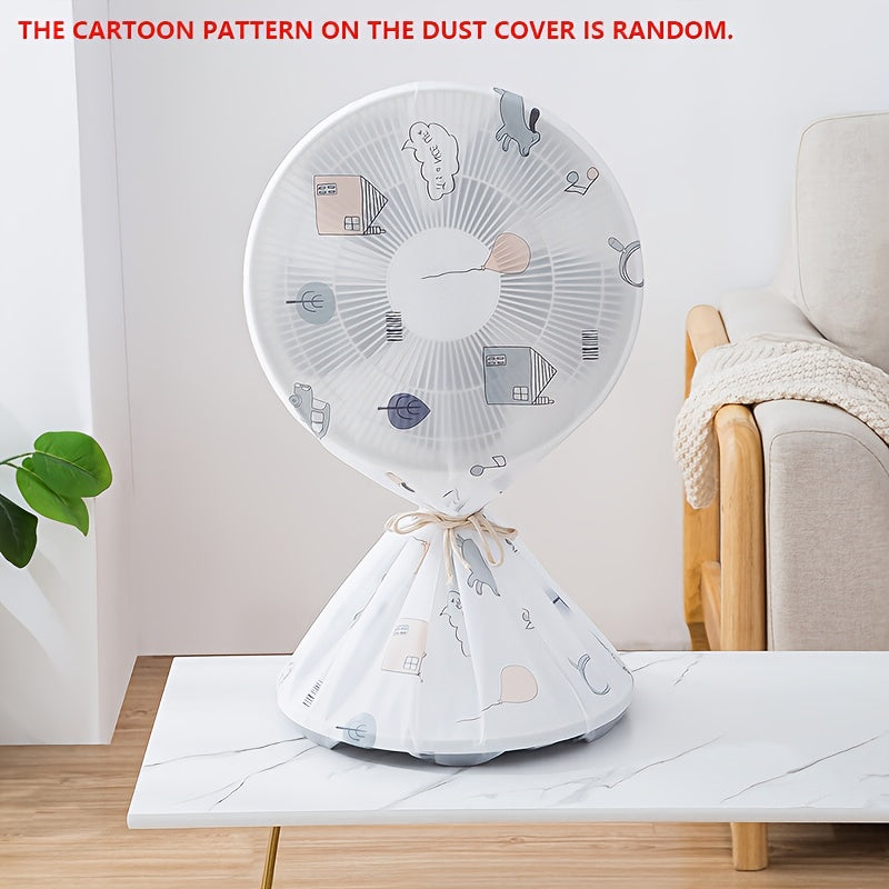 Introducing the Pridola Fan Dust Protector - a durable and washable fabric cover designed to fit all vertical floor fans. Keep your fan dust-free with this easy-to-install protective cover.