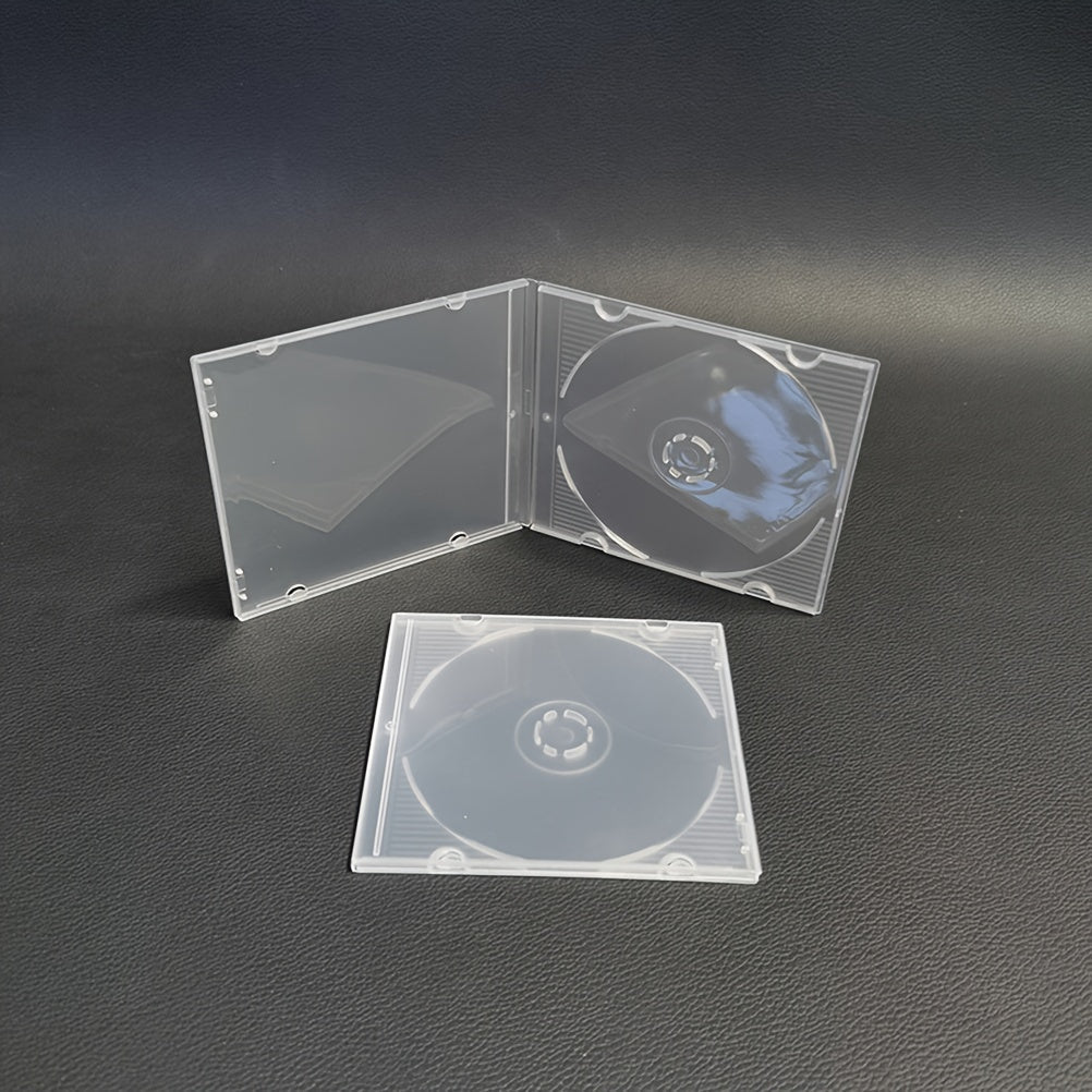 Introducing the 1-piece ReadStar 3-Inch Transparent CD Case, crafted from ultrathin PP material. This multipurpose portable storage box is perfect for organizing CDs, DVDs, and even serving as living room decor. No electricity is required for this