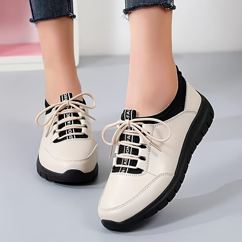 Women's Anti-Slip Work Shoes with Soft Sole for Comfortable Walking, Casual Style.